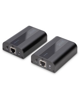 DIGITUS PRZEDŁUŻACZ (EXTENDER) HDMI 30M/60M PO SKRĘTCE CAT.6 4K2K 30HZ/60HZ UHD HDCP 2.2 IR AUDIO (ZESTAW) DS-55204