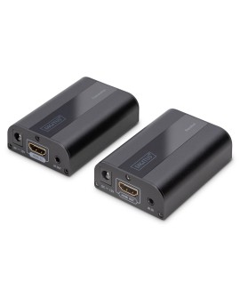 DIGITUS PRZEDŁUŻACZ (EXTENDER) HDMI 30M/60M PO SKRĘTCE CAT.6 4K2K 30HZ/60HZ UHD HDCP 2.2 IR AUDIO (ZESTAW) DS-55204
