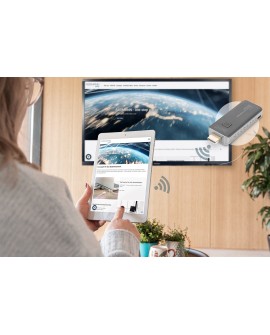 Przedłużacz/Extender HDMI prezentacyjny, bezprzewodowy 50m 1080p 60Hz 5GHz (zestaw)