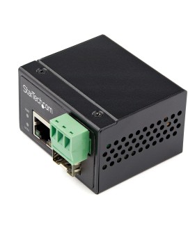 INDUSTRIAL FIBER TO ETHERNET/CONVERTER 100MBPS SFP TO RJ45