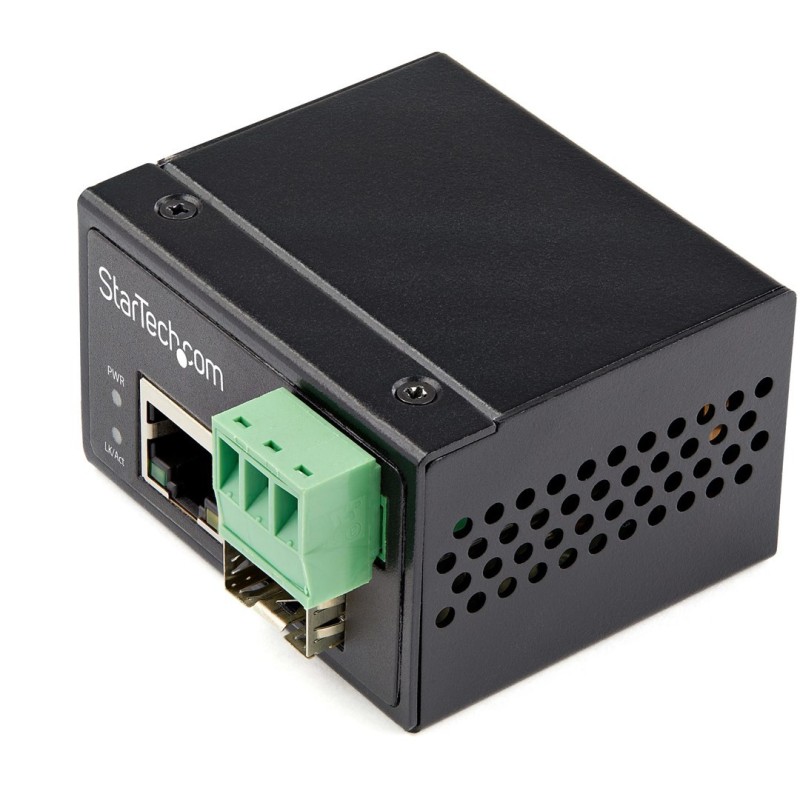 INDUSTRIAL FIBER TO ETHERNET/CONVERTER 100MBPS SFP TO RJ45