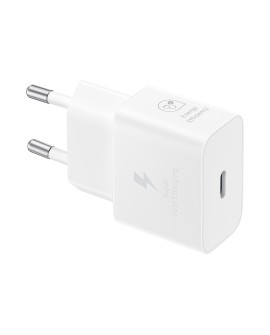 Ładowarka Samsung Power Adapter 25W USB-C Fast Charge 1m White
