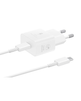 Ładowarka Samsung Power Adapter 25W USB-C Fast Charge 1m White