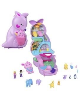 Polly Pocket Kompaktowa torebka Kangurki GKJ63 HKV50 MATTEL