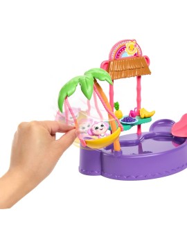 Enchantimals Tropikalny basen Zestaw + Lalka małpka HTW73 MATTEL