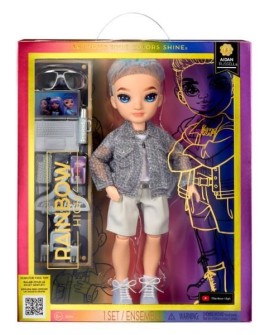 MGA Lalka Rainbow High Fashion - Aidan Russell (Purple) 583165