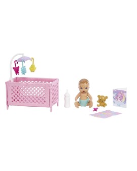 Barbie Opiekunka Usypianie maluszka + Lalka Skipper i bobas HJY33 MATTEL