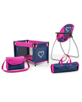 Zestaw dla lalek Elsa Prestige Navy Milly Mally