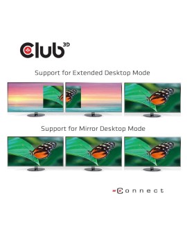 CLUB3D CSV-1564W65 stacja dokująca Dokujący USB 3.2 Gen 1 (3.1 Gen 1) Type-C Czarny