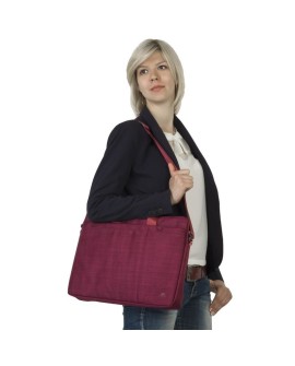 RIVACASE TORBA NA LAPTOP 15,6" BISCAYNE, CZERWONA