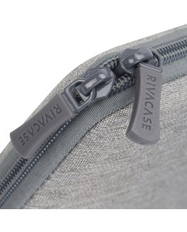 RIVACASE ETUI NA LAPTOP 13,3" SUZUKA, SZARE, Z MATERIAŁU WODOODPORNEGO