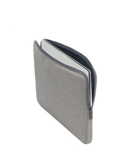RIVACASE ETUI NA LAPTOP 13,3" SUZUKA, SZARE, Z MATERIAŁU WODOODPORNEGO
