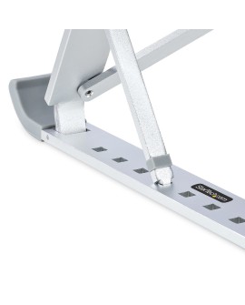 StarTech.com LAPTOP-RISER-BAR stojak na laptop Podstawka na notebooka Srebrny