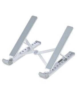 StarTech.com LAPTOP-RISER-BAR stojak na laptop Podstawka na notebooka Srebrny