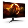AOC G2 C32G2ZE/BK monitor komputerowy 80 cm (31.5") 1920 x 1080 px Full HD LED Czarny, Czerwony
