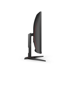 AOC G2 C32G2ZE/BK monitor komputerowy 80 cm (31.5") 1920 x 1080 px Full HD LED Czarny, Czerwony