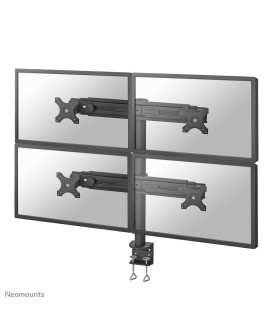Neomounts FPMA-D700D4 uchwyt / stojak do monitorów 76,2 cm (30") Biurko Czarny