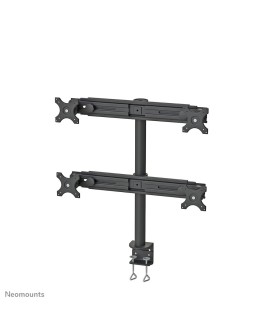 Neomounts FPMA-D700D4 uchwyt / stojak do monitorów 76,2 cm (30") Biurko Czarny
