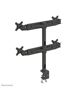 Neomounts FPMA-D700D4 uchwyt / stojak do monitorów 76,2 cm (30") Biurko Czarny