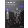 QOLTEC TESTER AKUMULATORA Z WYŚWIETLACZEM LCD |12V | 24V | 3AH-200AH