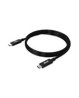 CLUB3D CAC-1576 kabel USB USB4 Gen 3x2 1 m USB C Czarny