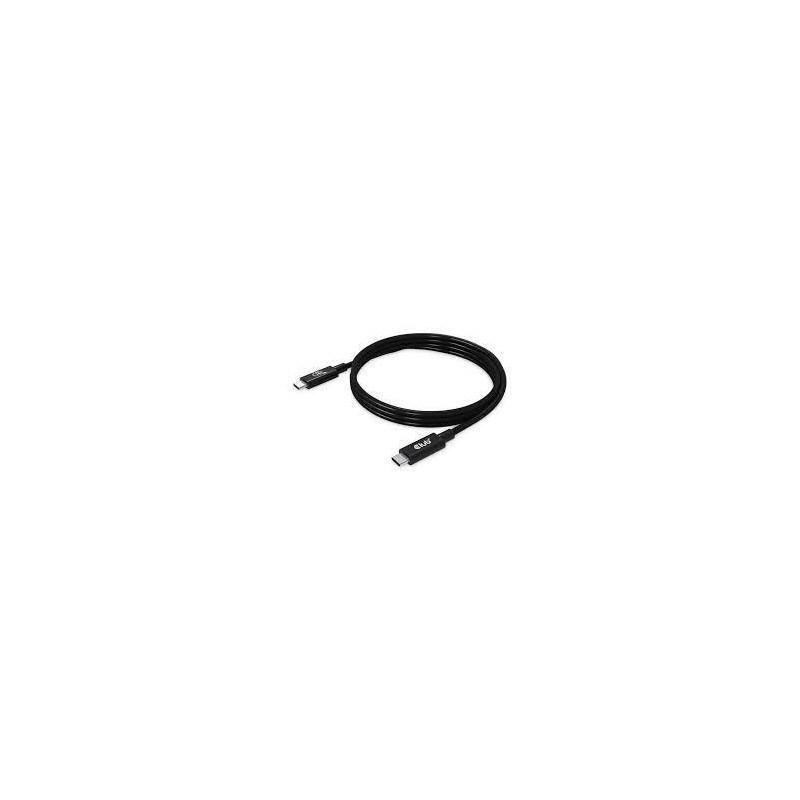 CLUB3D CAC-1576 kabel USB USB4 Gen 3x2 1 m USB C Czarny