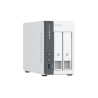 Qnap TS-216G, Tower, 2 x 2.5"/3.5" SATA, ARM 2.0GHz Quad core, 4GB, 1 x 2.5GbE + 1 x GbE, External adapter (PSU)