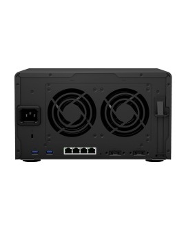 NAS Synology DS1621+ Tower 6x (3.5”/2.5" SATA HDD/SSD) AMD Ryzen V1500B, 4 GB DDR4 (max. 32GB),4 x 1GbE RJ-45