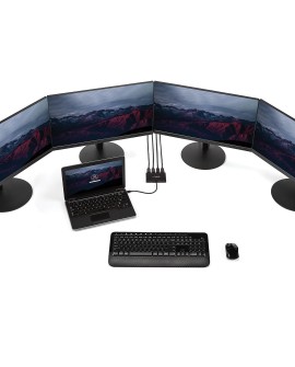 StarTech.com MSTMDP124DP rozgałęziacz telewizyjny Mini DisplayPort 4x DisplayPort