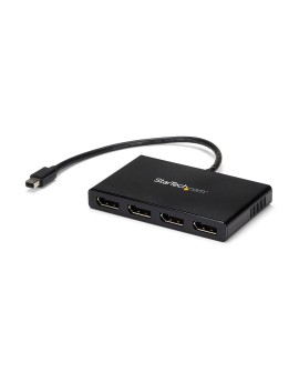 StarTech.com MSTMDP124DP rozgałęziacz telewizyjny Mini DisplayPort 4x DisplayPort