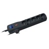 Listwa zasilająca Lestar LF-530WA 5+ 5m czarna