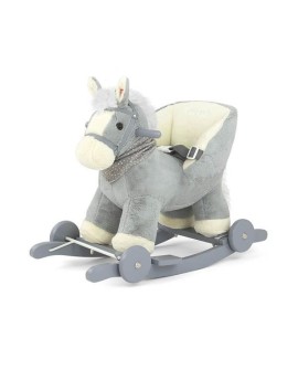 Koń na biegunach Polly gray