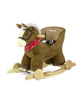 Koń na biegunach Polly dark brown