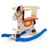Koń na biegunach Lucky 12 Blue/Red Milly Mally