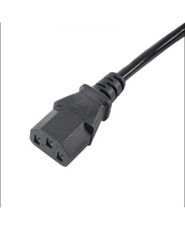 Akyga AK-PC-05 Czarny 5 m CEE7/7 IEC C13