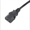 Akyga AK-PC-05 Czarny 5 m CEE7/7 IEC C13