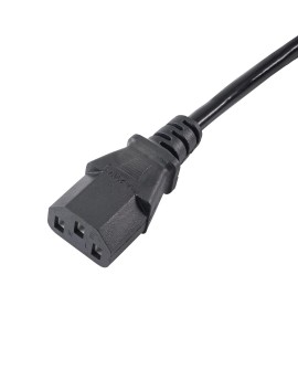 Akyga AK-PC-05 Czarny 5 m CEE7/7 IEC C13