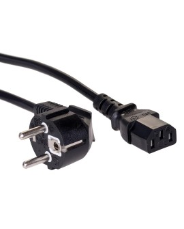 Akyga AK-PC-05 Czarny 5 m CEE7/7 IEC C13
