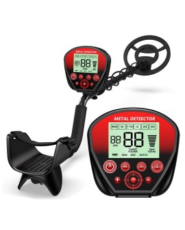 POWERNEED WYKRYWACZ METALI, WYŚWIETLACZ LCD Z PODŚWIETLENIEM,PINPOINTER, WODOODPORNA CEWKA 25CM MD25