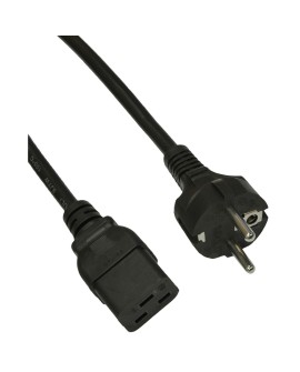 Akyga Server power cable AK-UP-01 IEC C19 CEE 7/7 250V/50Hz 1.8m Czarny 1,8 m CEE7/7 C19 panel