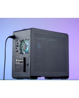 Jonsbo U4 Mini Mesh Micro-ATX Case - Czarny