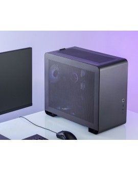 Jonsbo U4 Mini Mesh Micro-ATX Case - Czarny
