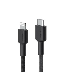 AUKEY CB-CL03 NYLONOWY KABEL USB C-LIGHTNING 2M PD