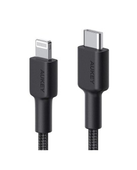 AUKEY CB-CL03 NYLONOWY KABEL USB C-LIGHTNING 2M PD