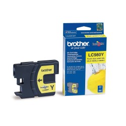 Tusz oryginalny BROTHER LC980Y Yellow 260 stron