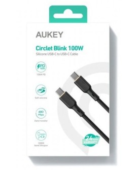 AUKEY CB-SCC102 KABEL USB-C QC PD 1.8M 5A 100W