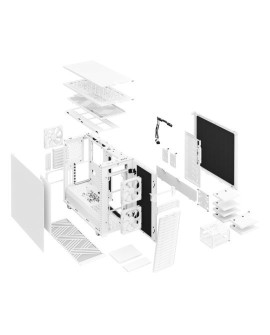 Fractal Design Define 7 Midi Tower Biały
