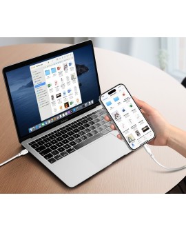 AUKEY CB-SCL2 KABEL USB-C LIGHTNING QC PD 1.8M 27W