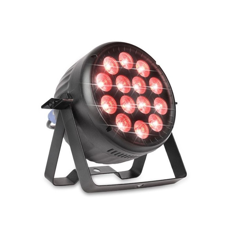 LIGHT4ME VENOM PAR 14X15 reflektor LED RGBW dekor.