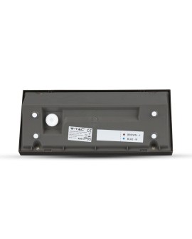 Oprawa ścienna LED V-TAC VT-8054 ukośna 12W IP65 4000K 1250lm (SKU 6808) Czarny